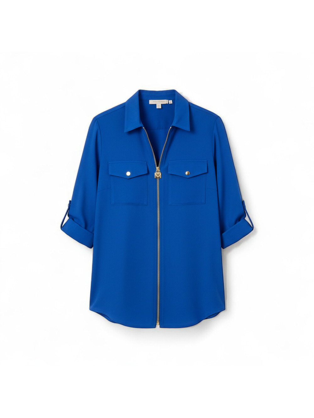 Michael Kors Blue Button-up Blouse Womens Medium